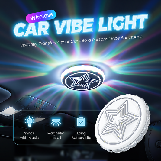 Car Interior Roof Light - Magnetic Multi-Mode Rechargeable