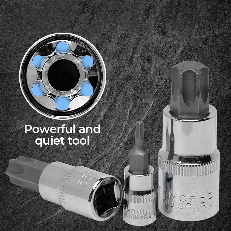 Ultimate socket set for mechanics – CR-V Steel Sockets Set