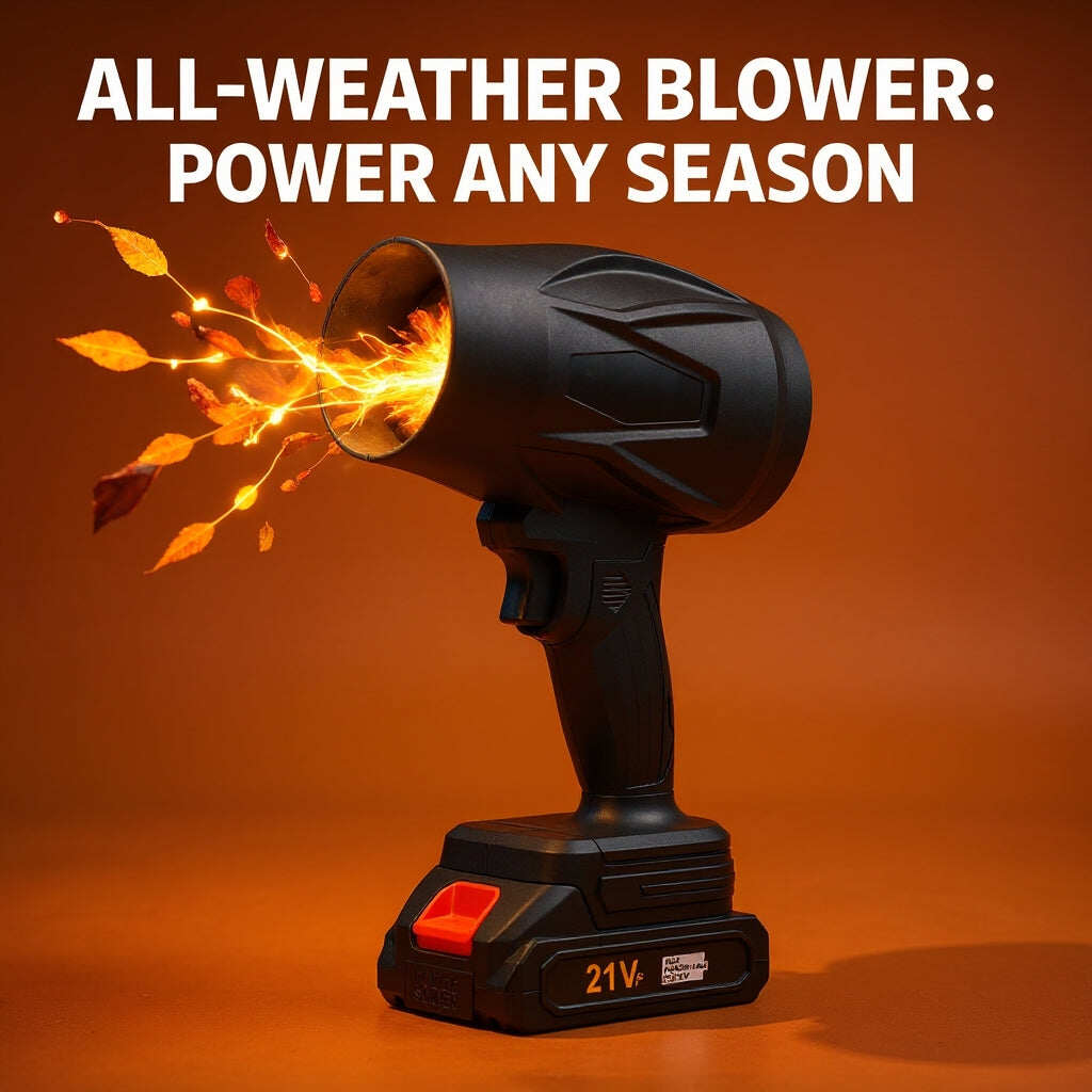 Car Electric Snow Blower - Handheld Defroster with Dual-Speed Settings for Quick Windshield & Mirror Cleaning