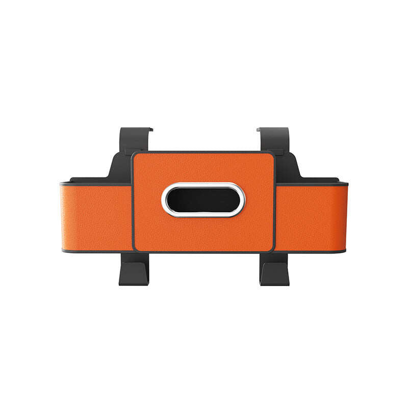 Multifunctional car seat rear storage box