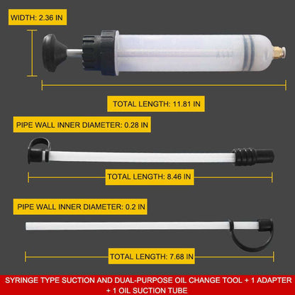 Oil Fluid Extractor, Automotive Fuel Extraction Pump, Quick Absorption Manual Oil Extractor Pump, Car Repair Tool