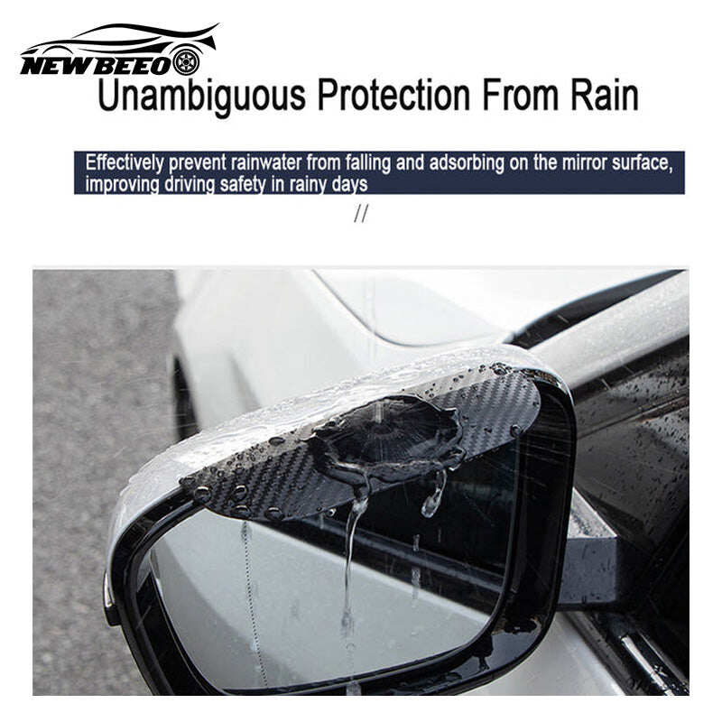 HOT SALE New Carbon Fiber Rain Eyebrow