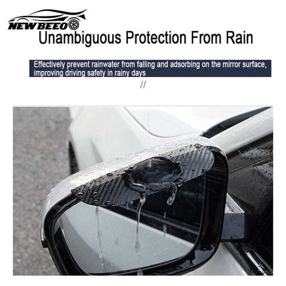 HOT SALE New Carbon Fiber Rain Eyebrow