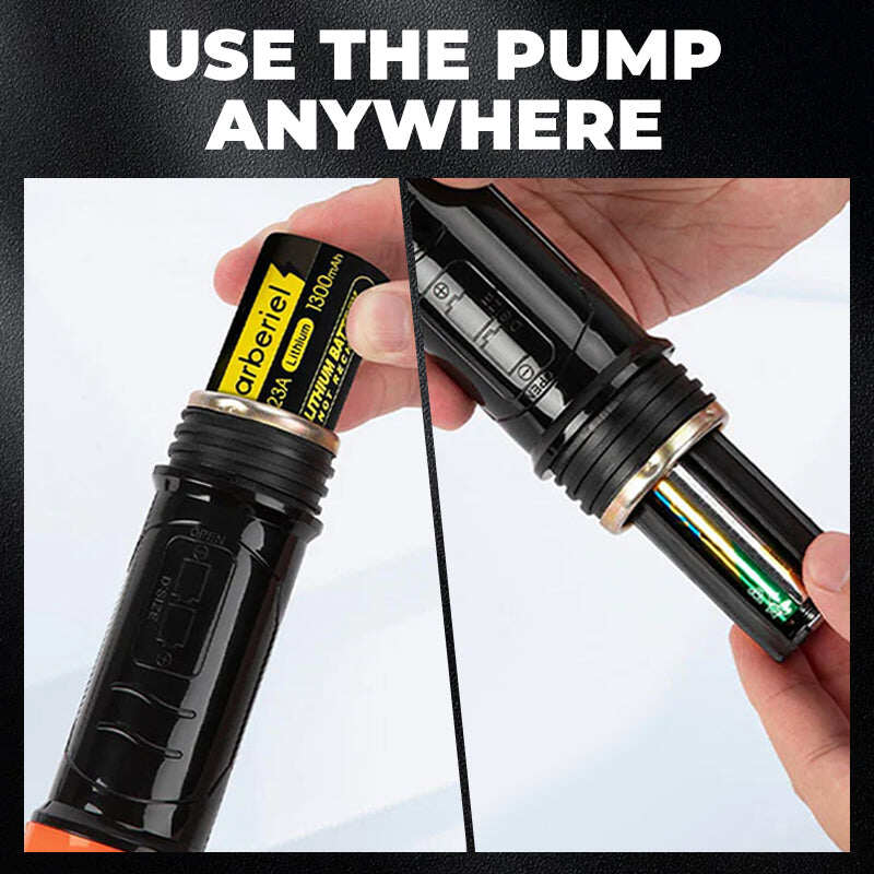Battery Powered Liquid Transfer Pump - Fast & Safe Siphoning for Fuel, Water & Oils with Auto-Stop Function