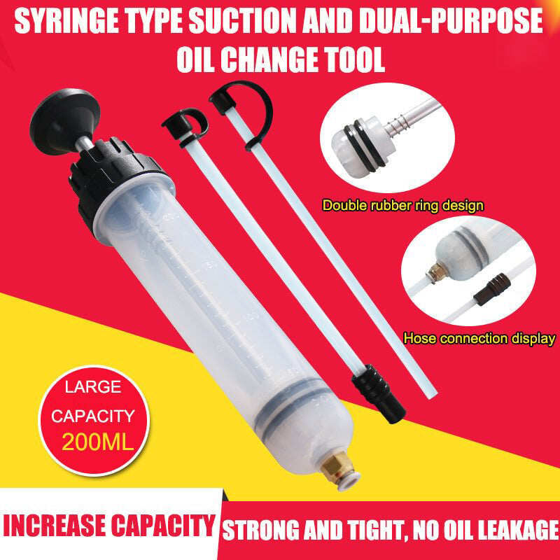 Oil Fluid Extractor, Automotive Fuel Extraction Pump, Quick Absorption Manual Oil Extractor Pump, Car Repair Tool