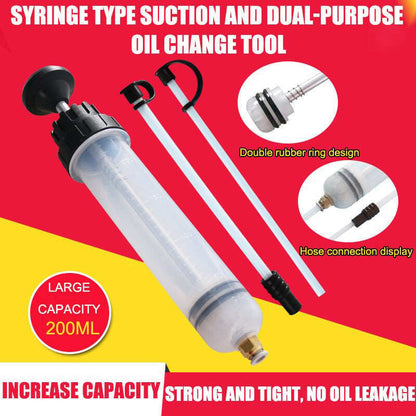 Oil Fluid Extractor, Automotive Fuel Extraction Pump, Quick Absorption Manual Oil Extractor Pump, Car Repair Tool