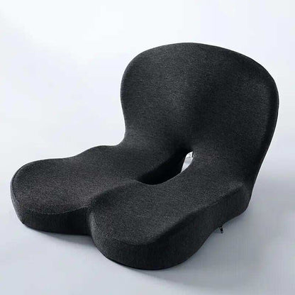 Non-Slip Memory Foam Seat Cushion – Sciatica Relief, Breathable Mesh & Universal Fit for Car, Office & Wheelchair