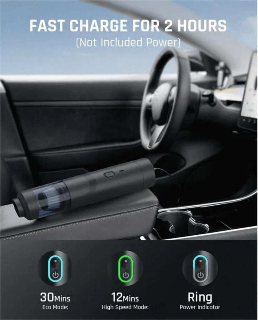 Hot Sale Slim V8 Mate Cordless Car Vacuum High Power 12000Pa/30AW