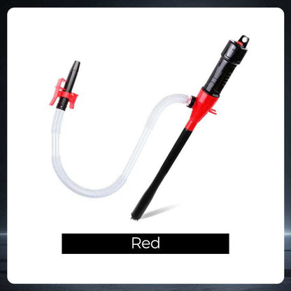 Battery Powered Liquid Transfer Pump - Fast & Safe Siphoning for Fuel, Water & Oils with Auto-Stop Function