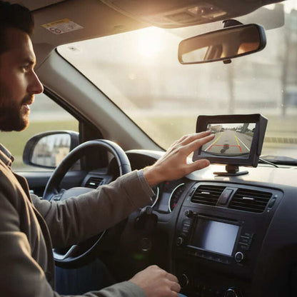 One Screen Shades, Dual Views Unfold.  Your Car's HD Entertainment Display.